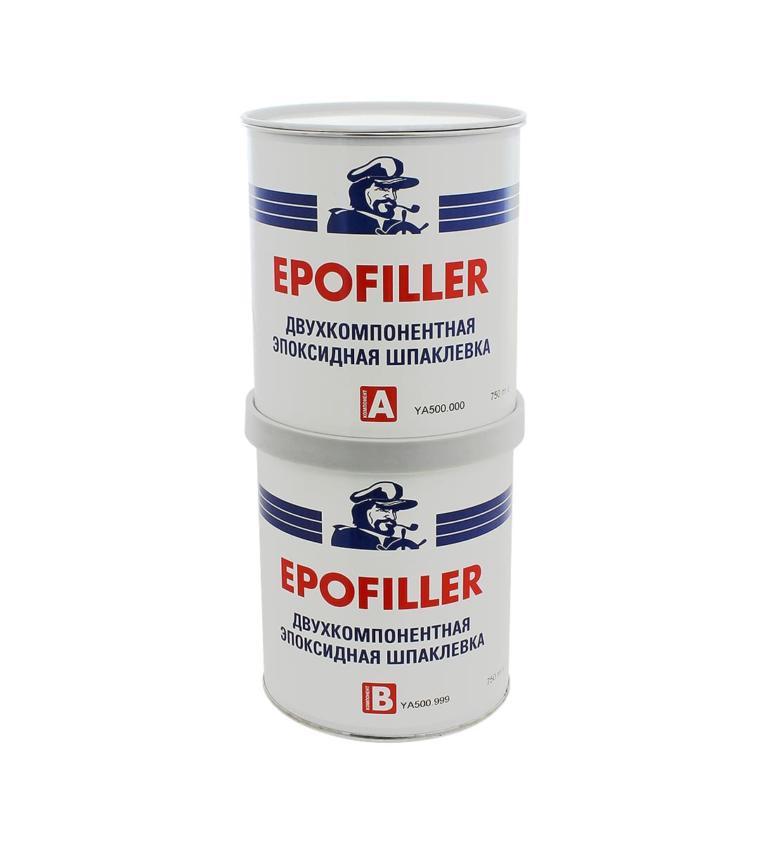 Эпоксидная, двухкомпонентная шпаклевка Мореман Epofiller